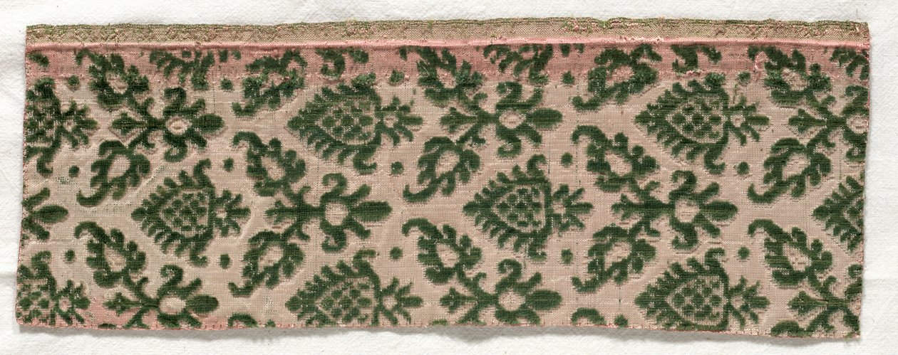 Fløyelsfragment, 1500-tallet. av Unbekannt
