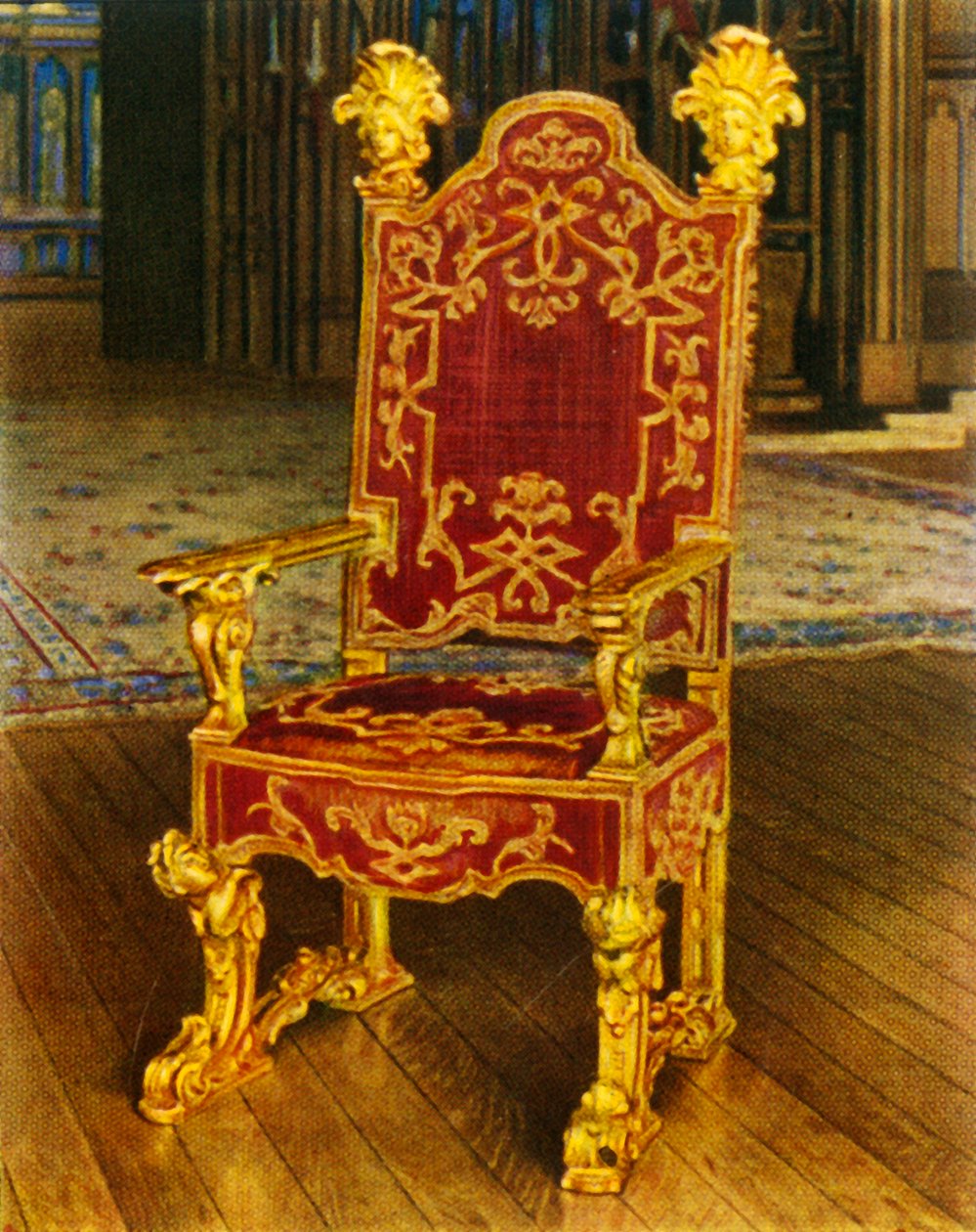 Venetian State Arm-Chair, sent på 1600-tallet, 1938. av Unbekannt
