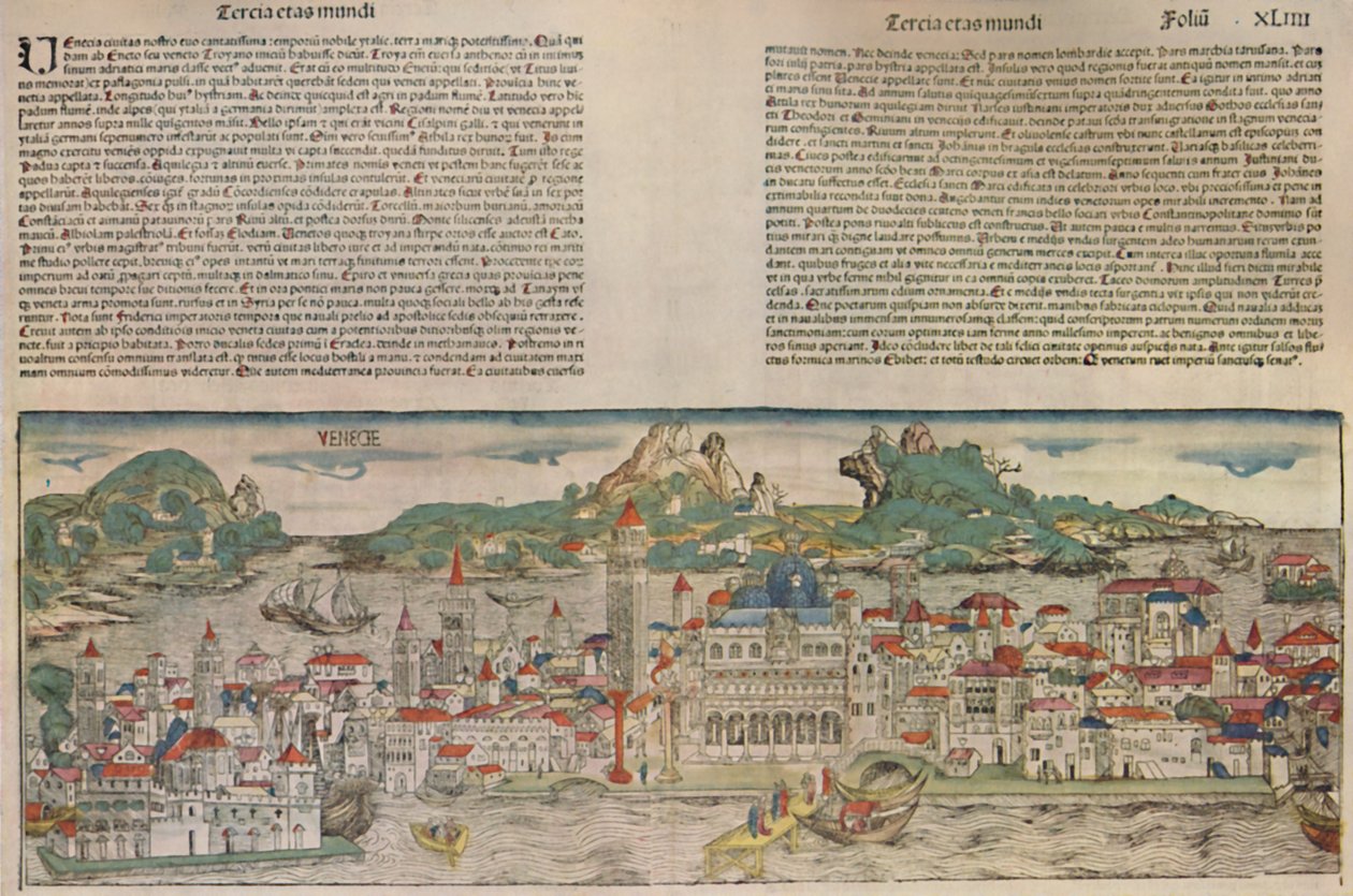 Venezia i 1493, 1925. av Unbekannt