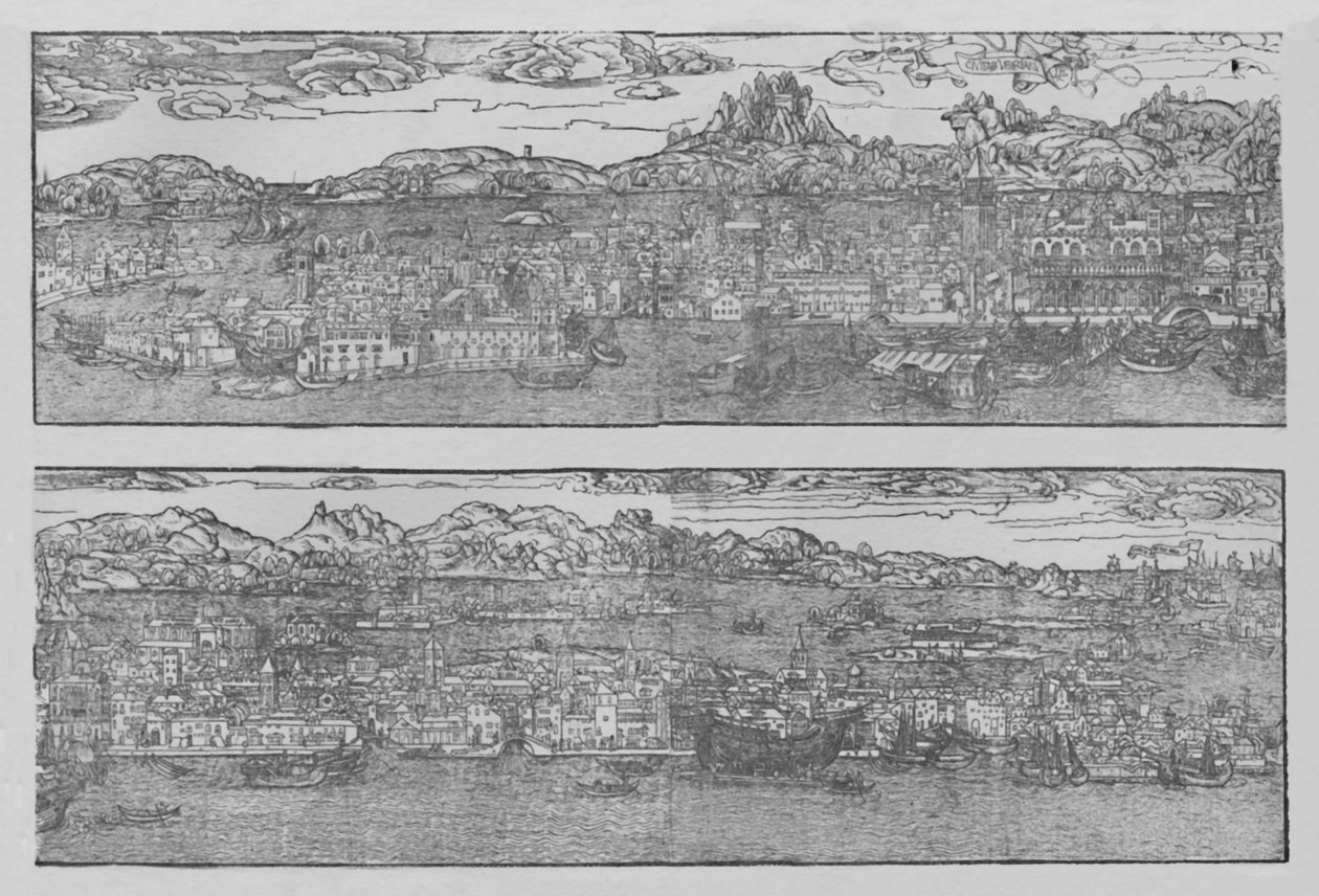 Venezia i 1502, 1925. av Unbekannt