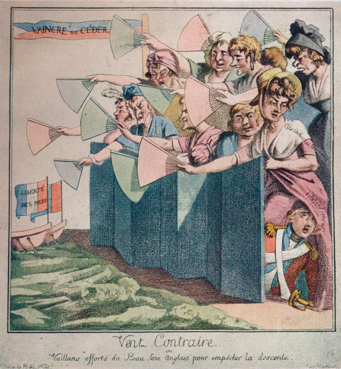 Motvind, c1800-tallet av Unbekannt