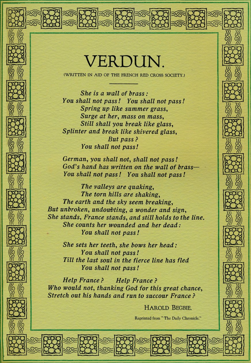 Verdun, 1916 av Unbekannt
