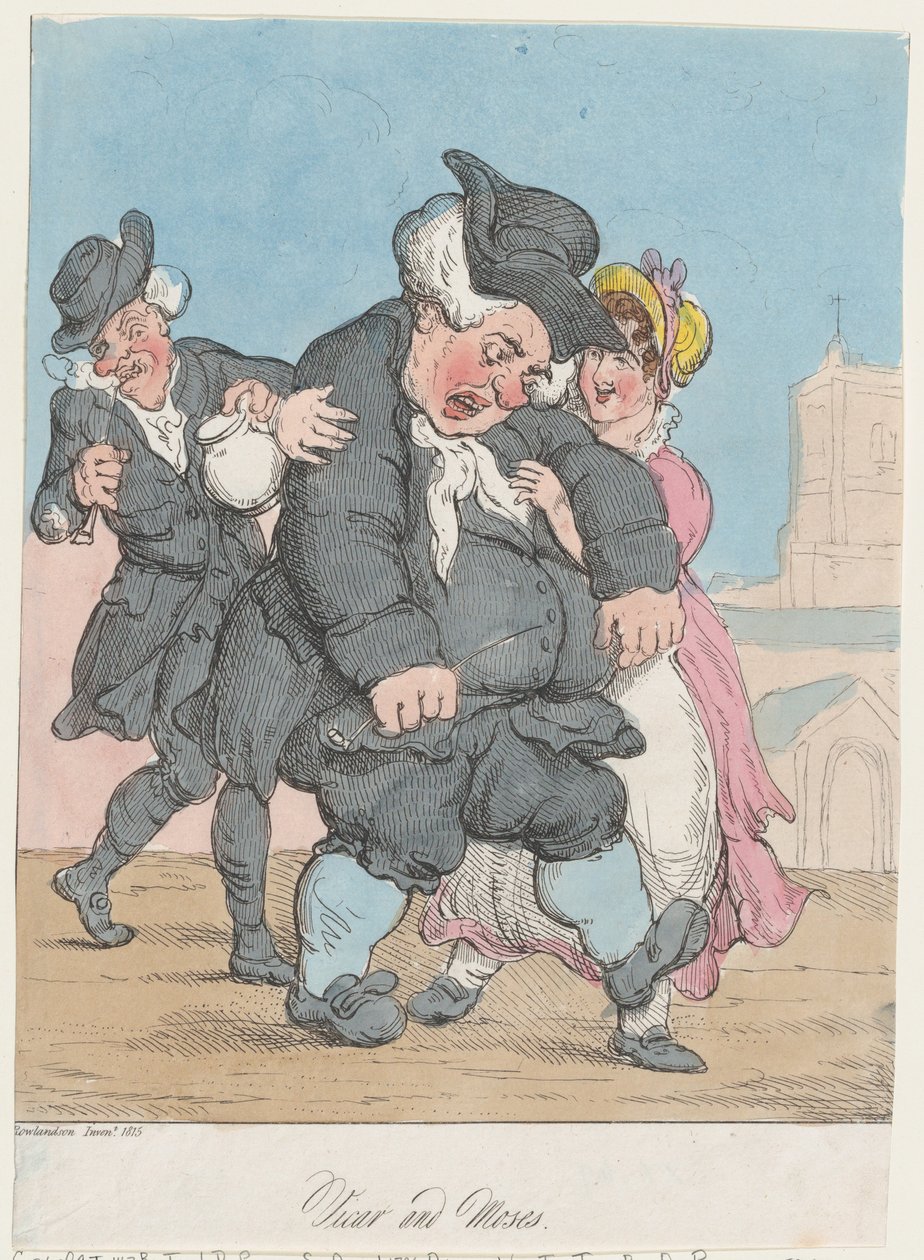 Vikar og Moses, 1815., 1815. av Unbekannt