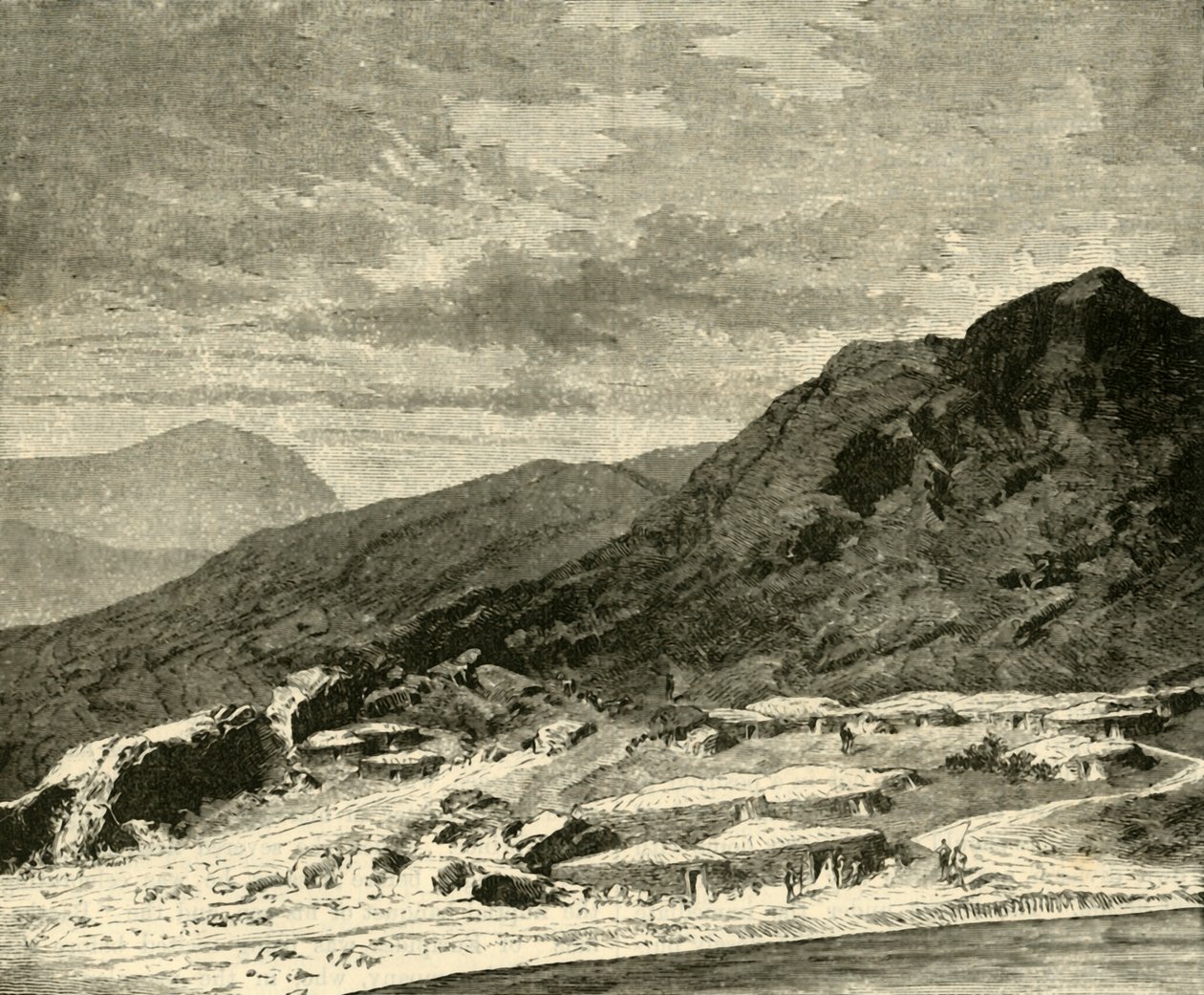 Utsikt i Armenia, 1890. av Unbekannt