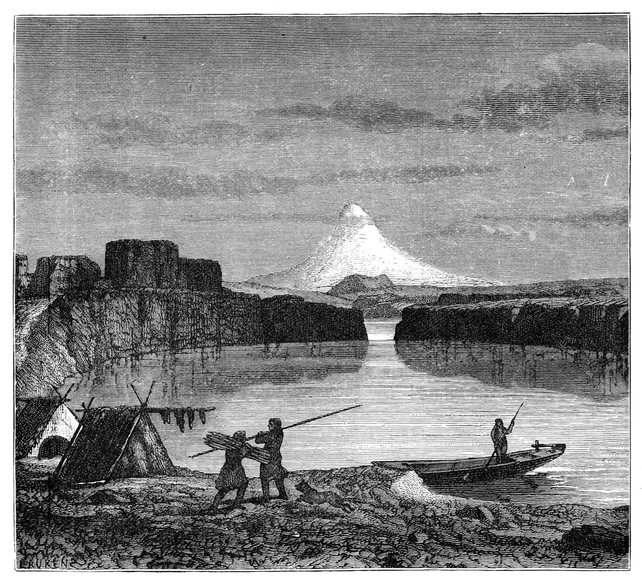 Utsikt i Oregon, 1900 av Unbekannt