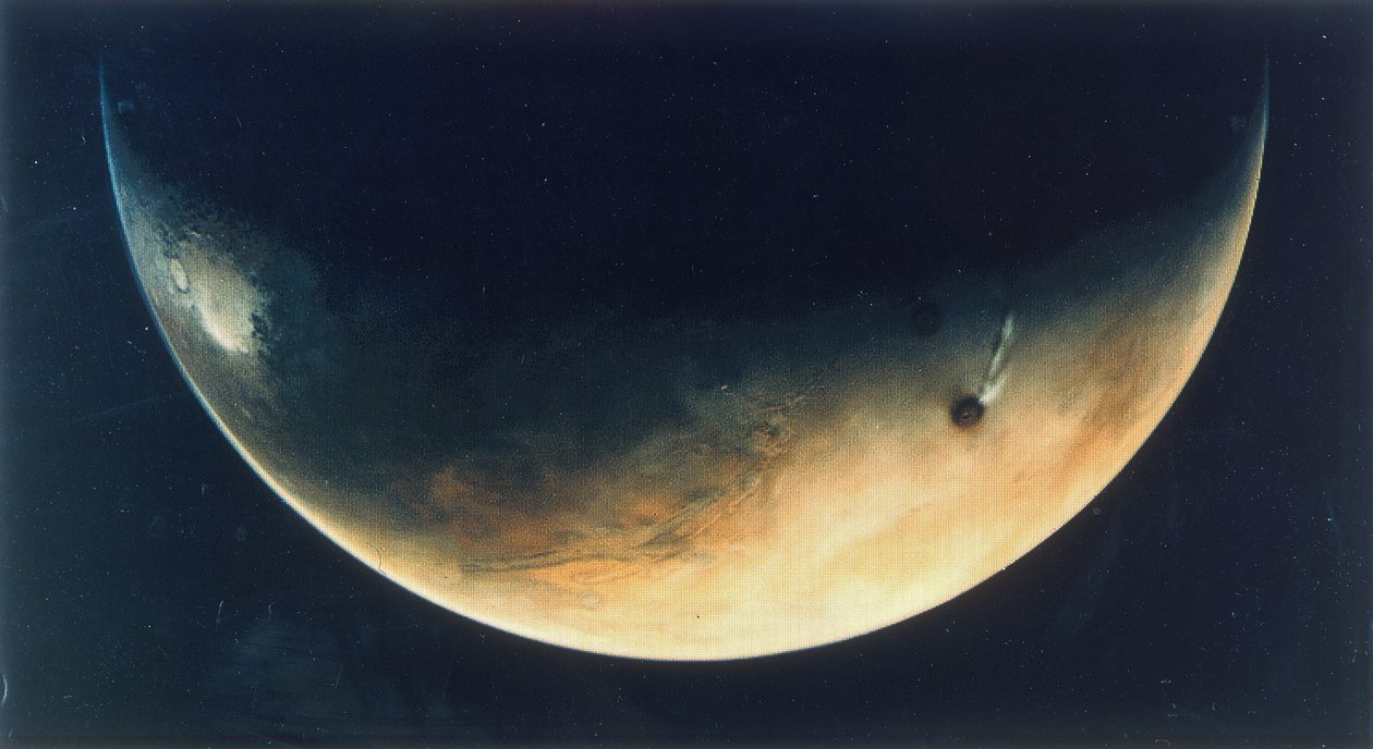 Utsikt over Mars, august 1976 av Unbekannt
