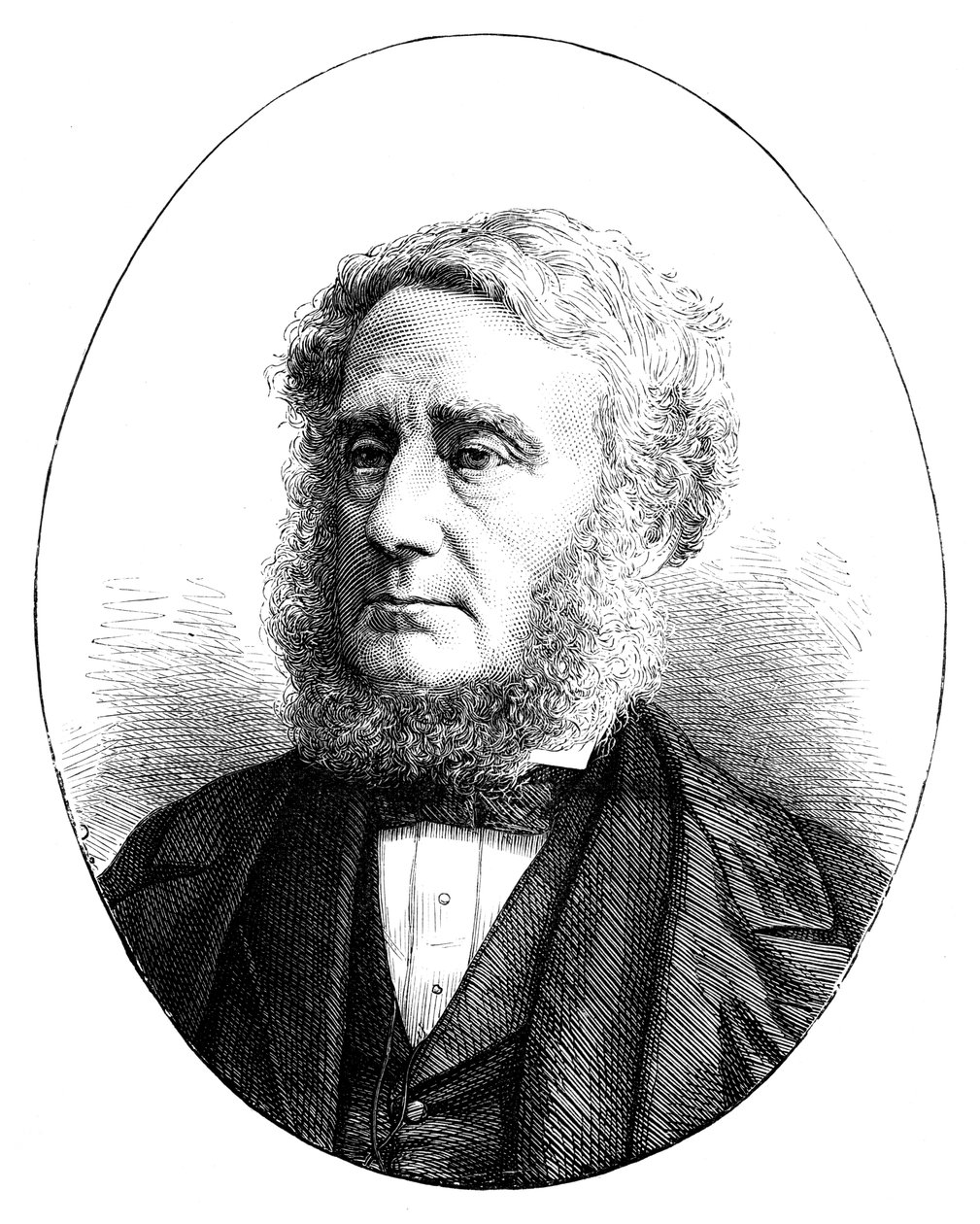 Viscount Cardwell 1813-1886, britisk politiker av Unbekannt