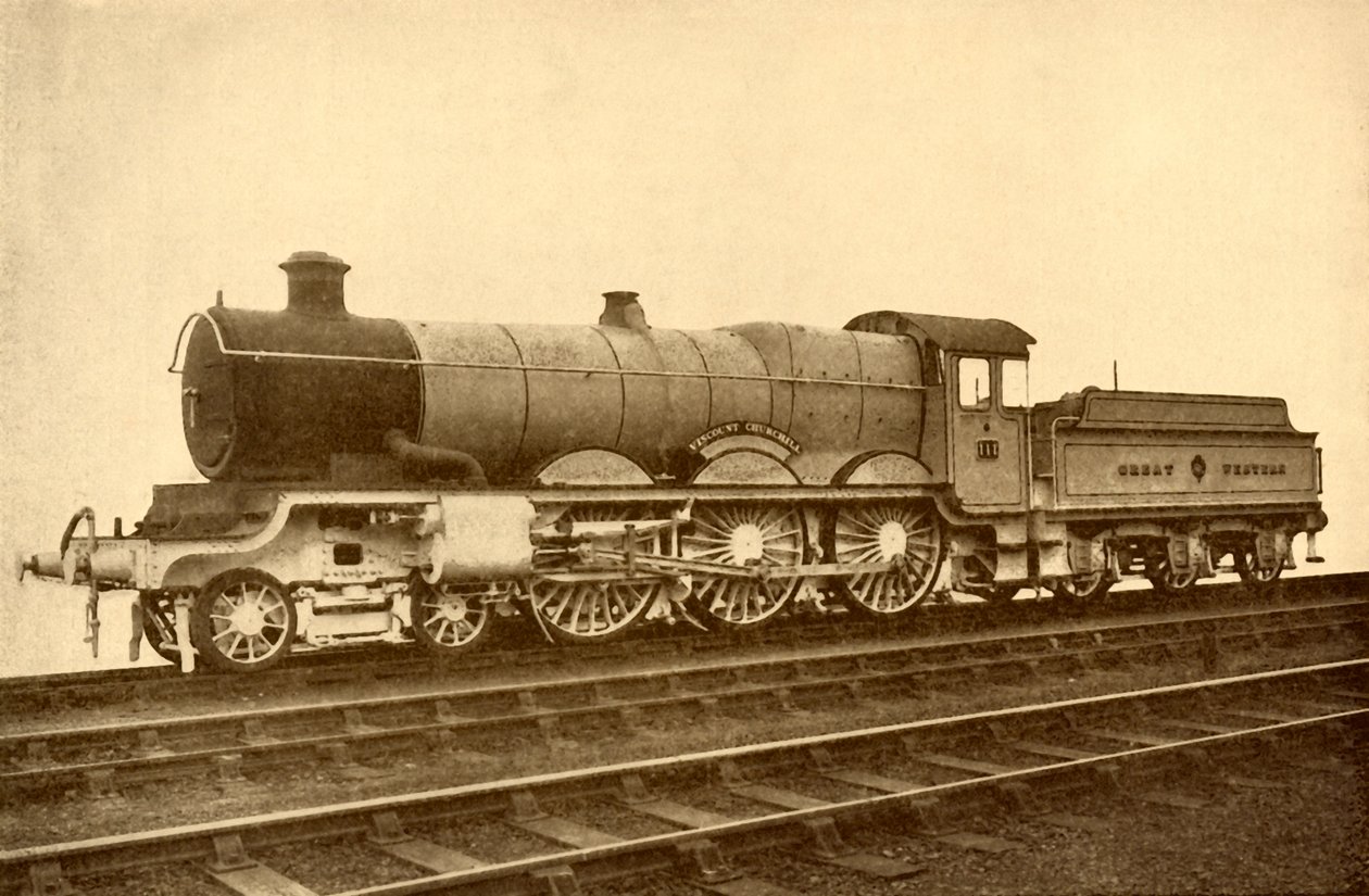 Viscount Churchill 4-6-0, 1930. av Unbekannt