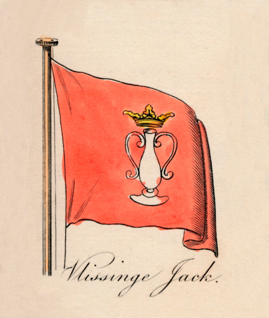 Flushing Jack, 1838 av Unbekannt
