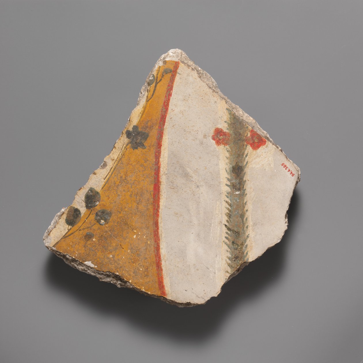 Veggmaleri fragment, 1. århundre e.Kr. av Unbekannt