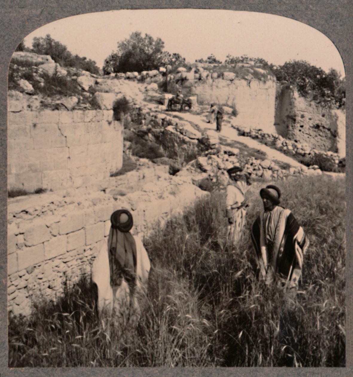 Augustus murer, Samaria, ca 1900 av Unbekannt