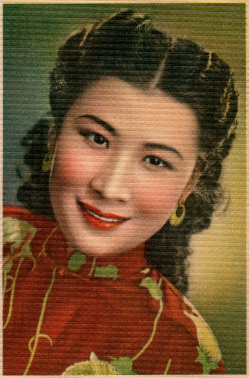 Wang Hsi Chun , kinesisk skuespillerinne, 1900-tallet av Unbekannt