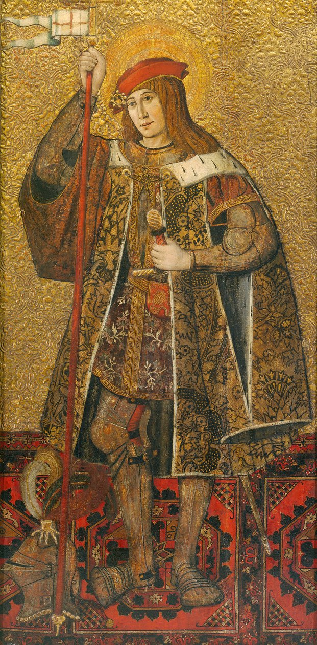 Warrior Saint, 14901500. av Unbekannt