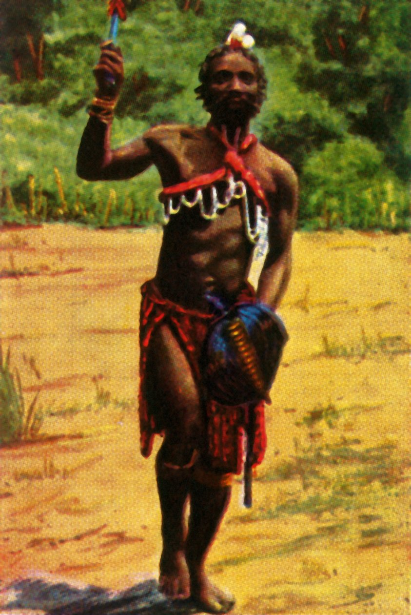 Warrior, Sør-Afrika, c1928. av Unbekannt