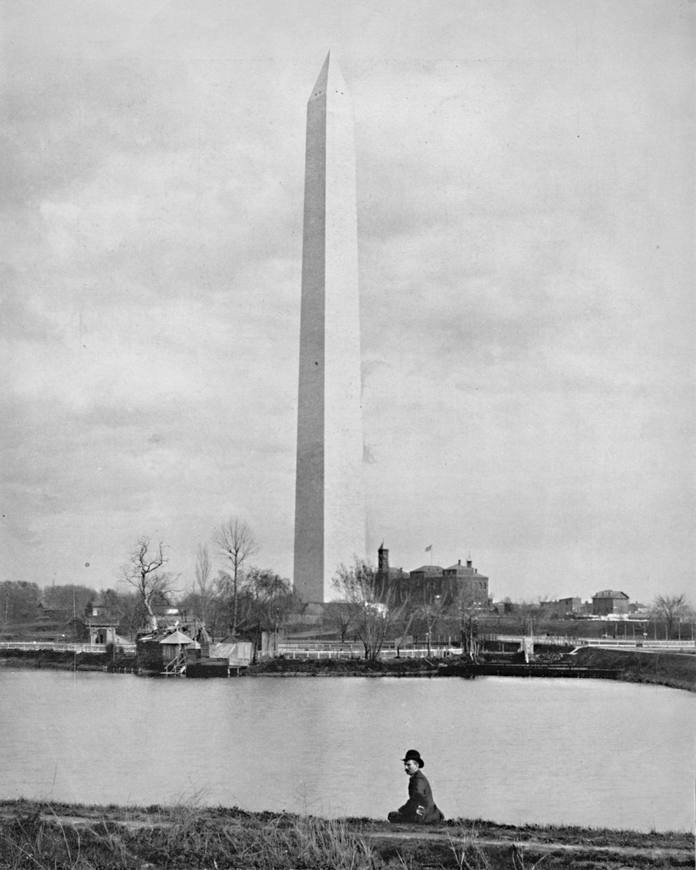 Washington Monument, Washington D.C., c1897. av Unbekannt