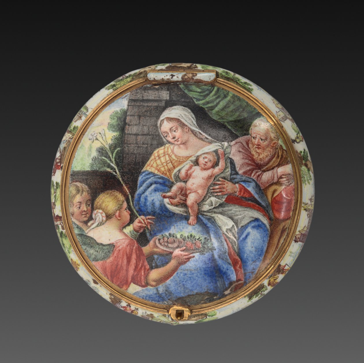 Klokkekasse Klokkekasse, ca. 1640. av Unbekannt