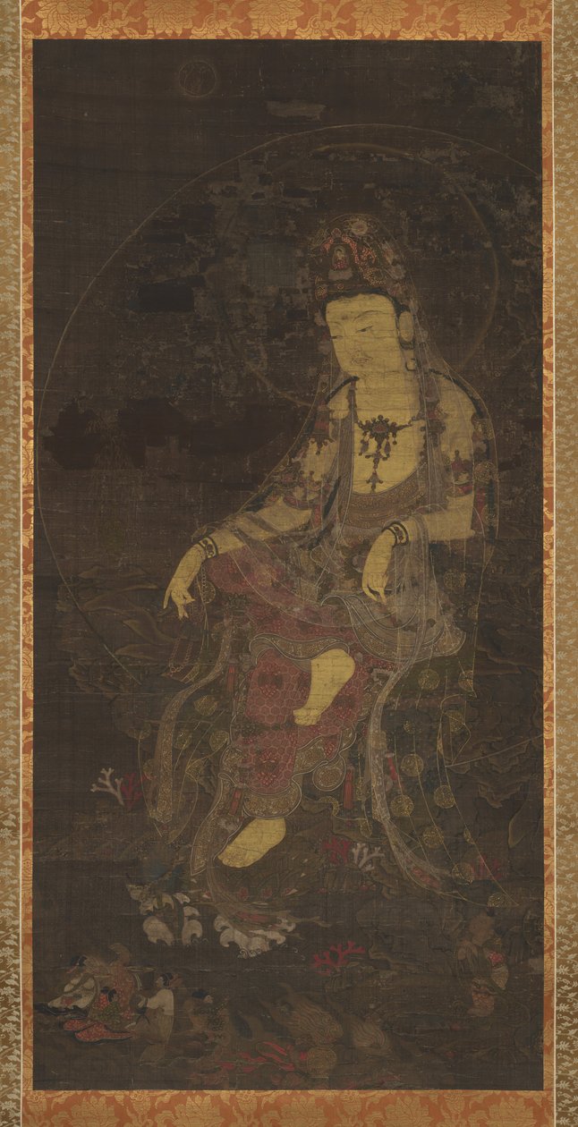 Vannmåne Avalokiteshvara , første halvdel av 1300-tallet. av Unbekannt