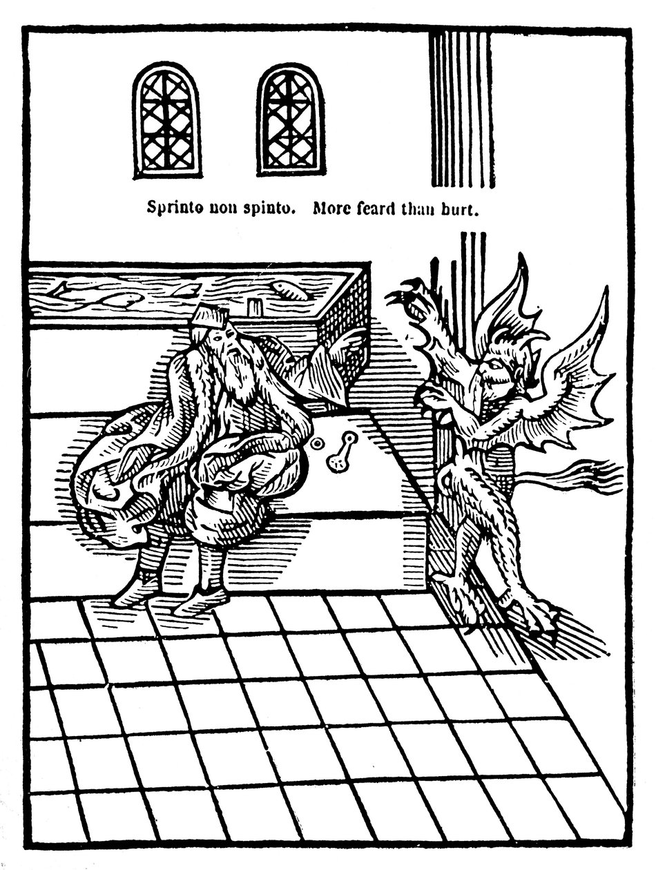 Vannklosett, 1556 av Unbekannt