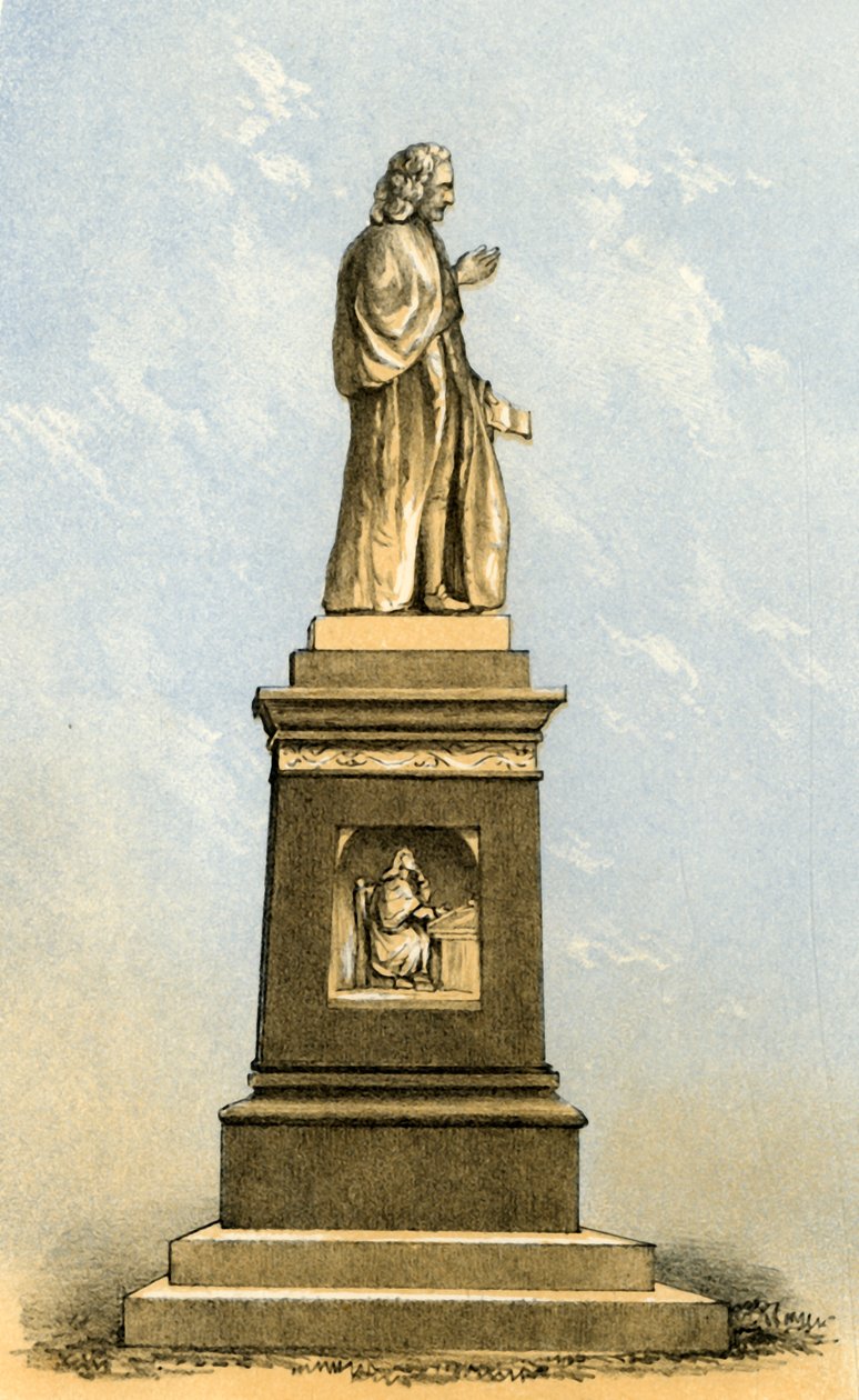 Watts Memorial, sent på 1800-tallet. av Unbekannt