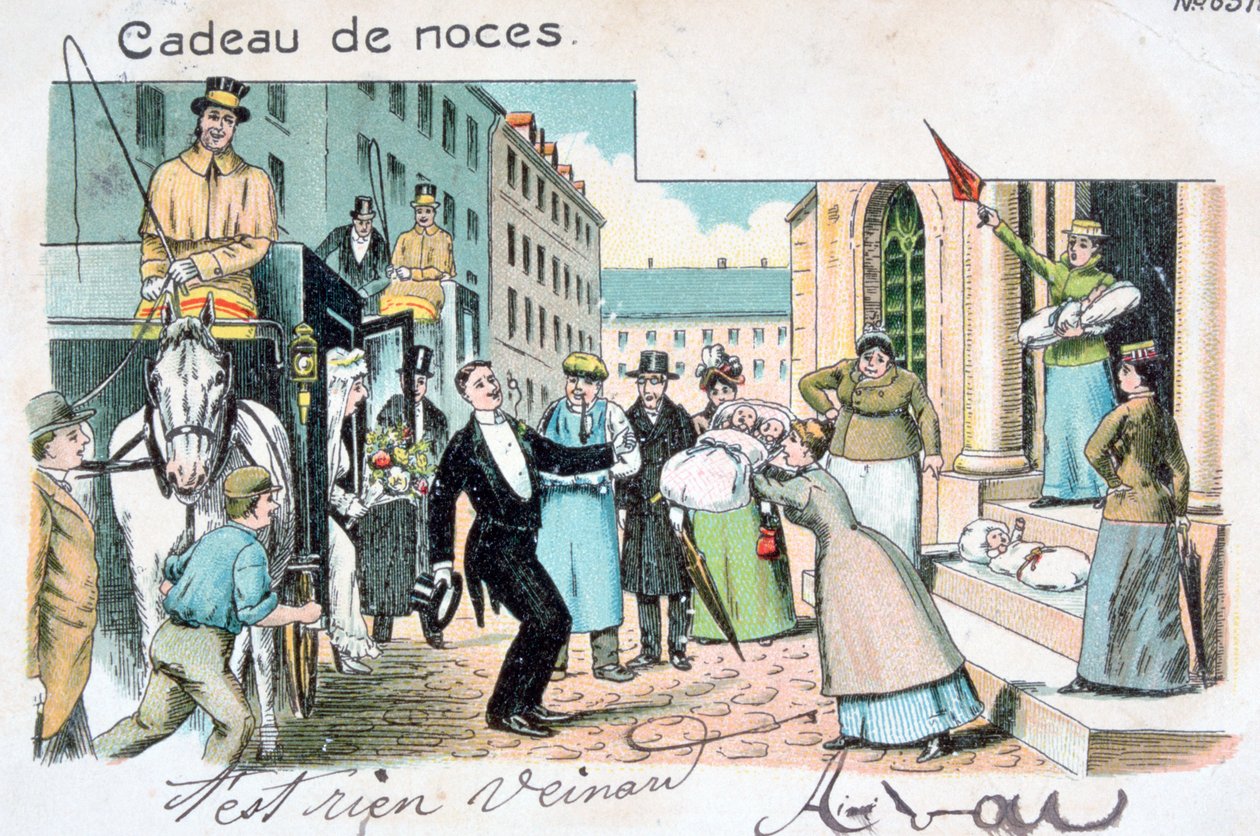 Bryllupsgave, c1900 av Unbekannt