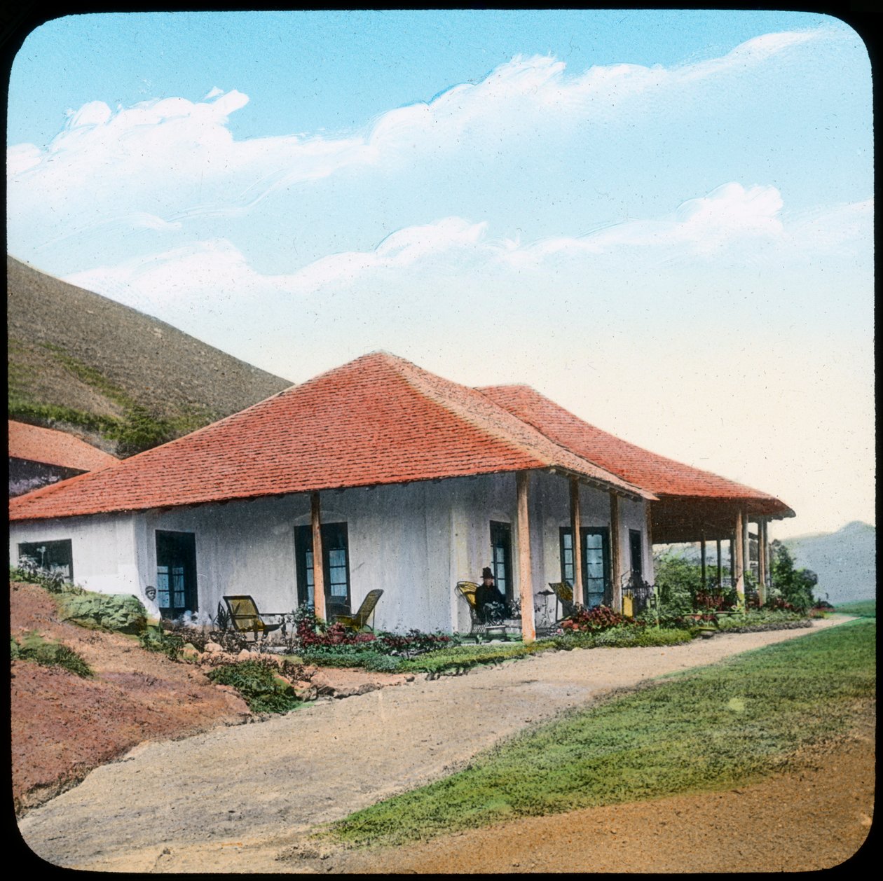 Wesleyansk misjonshus, Uva-provinsen, Ceylon av Unbekannt