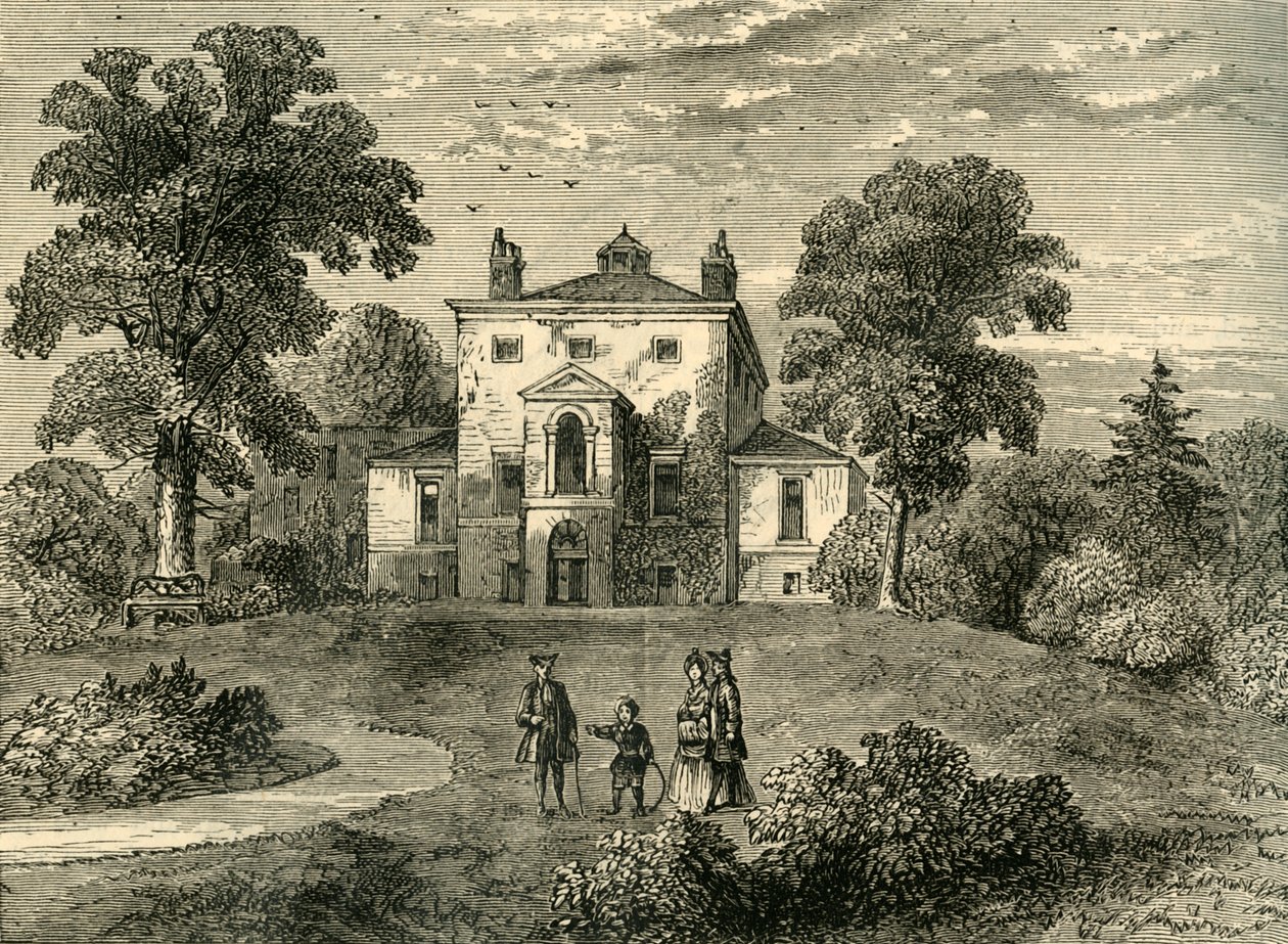West Coombe, i 1794, c1878. av Unbekannt