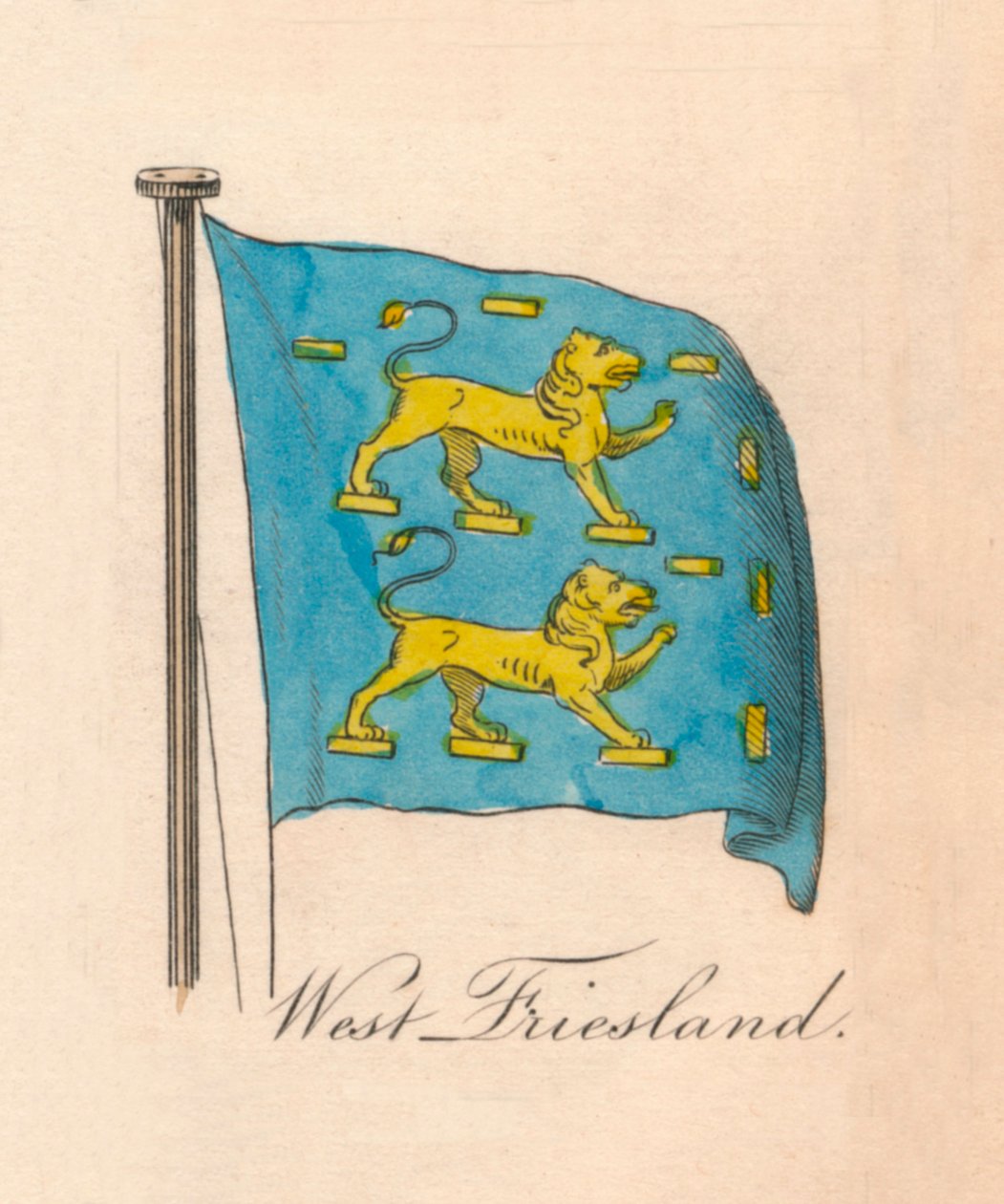 Vest-Friesland, 1838 av Unbekannt