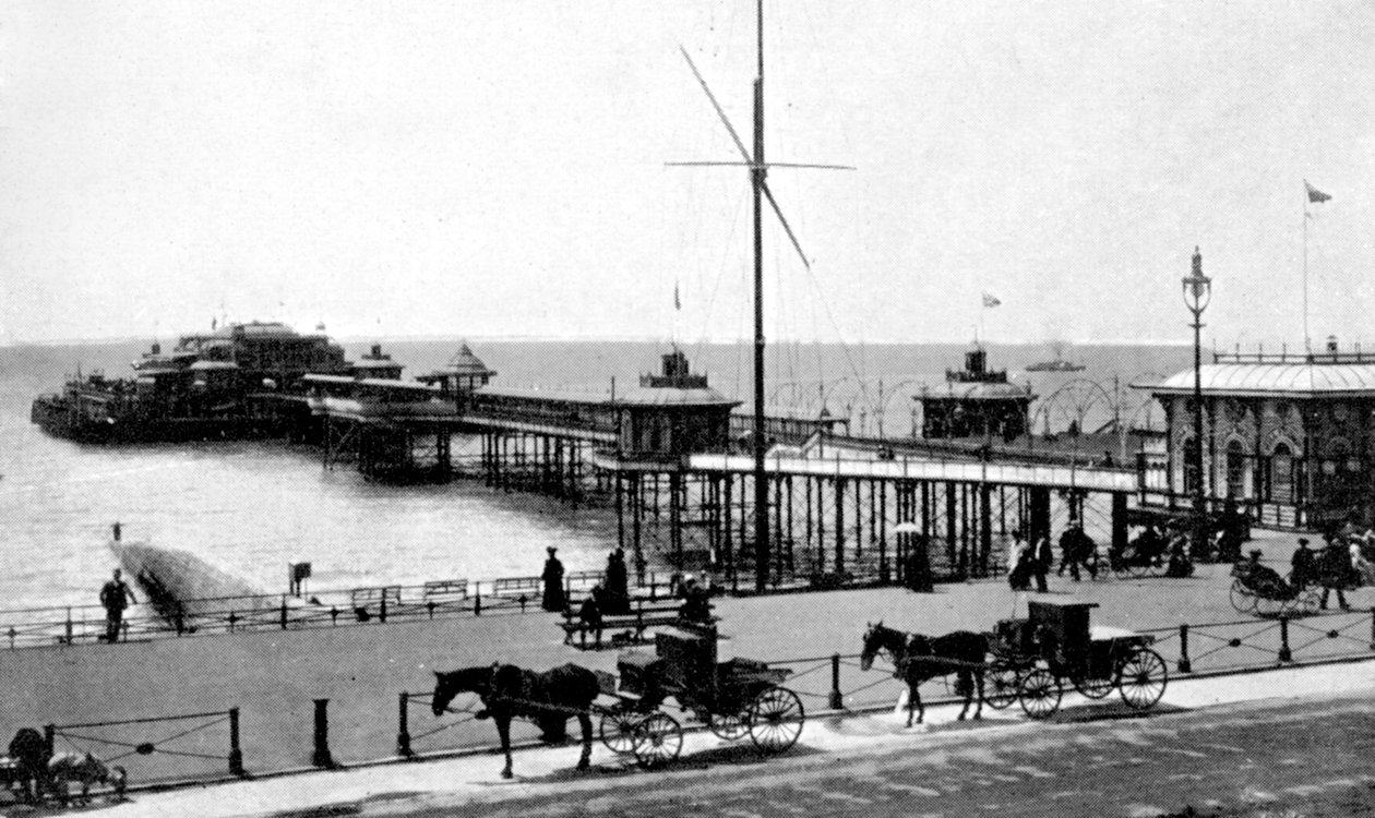 West Pier, Brighton, Sussex, tidlig på 1900-tallet av Unbekannt