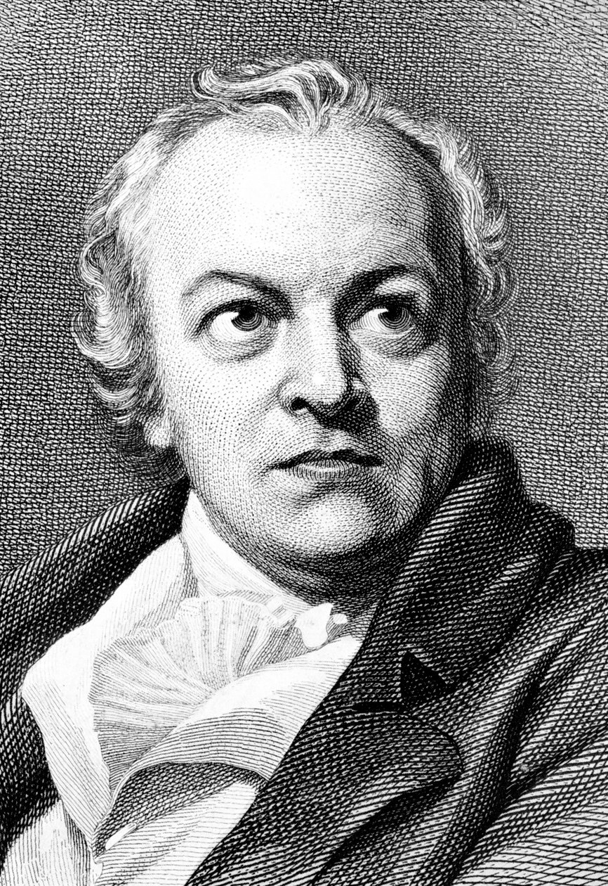William Blake , engelsk poet, maler og trykkeri, 1906 av Unbekannt