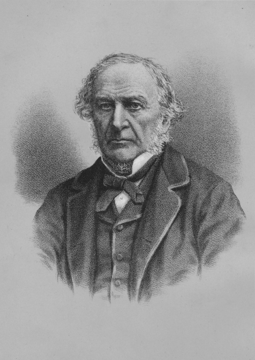 William Ewart Gladstone, britisk statsmann, 1883 1936 av Unbekannt