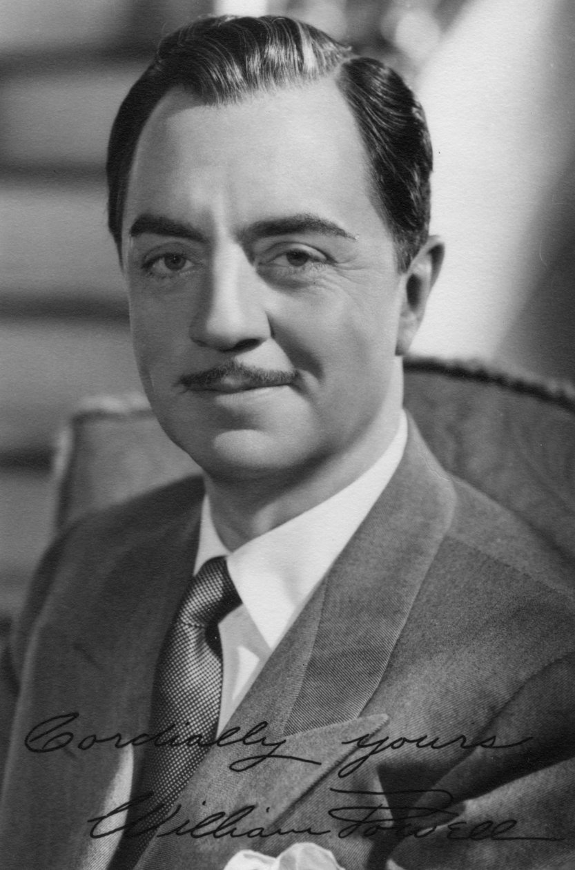 William Powell 1892-1984, amerikansk skuespiller, ca 1930-tallet av Unbekannt