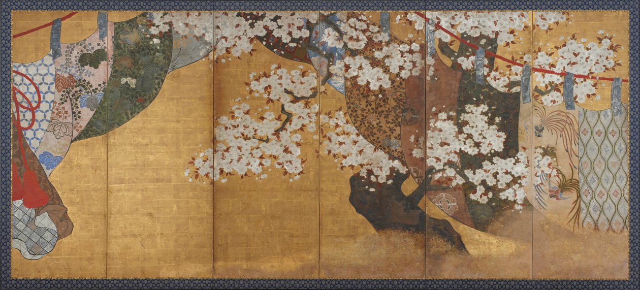 Wind-screen and cherry tree, Edo period, 1615-1868.    1207284   no       norwegian Successfully Translated  Original: Les vendanges a Argenteuil Translat: Les vendanges a Argenteuil 1235866 no norwegian Successfully Translated Original: Sheets of Studies  av Unbekannt