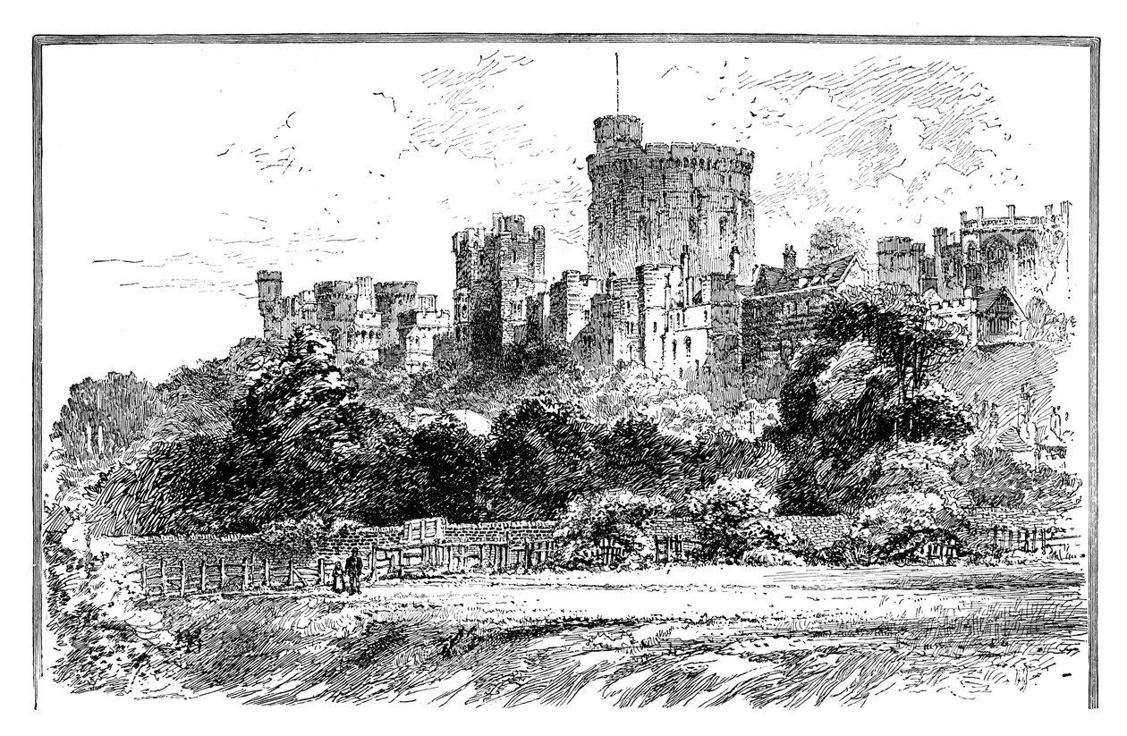 Windsor Castle, Berkshire av Unbekannt