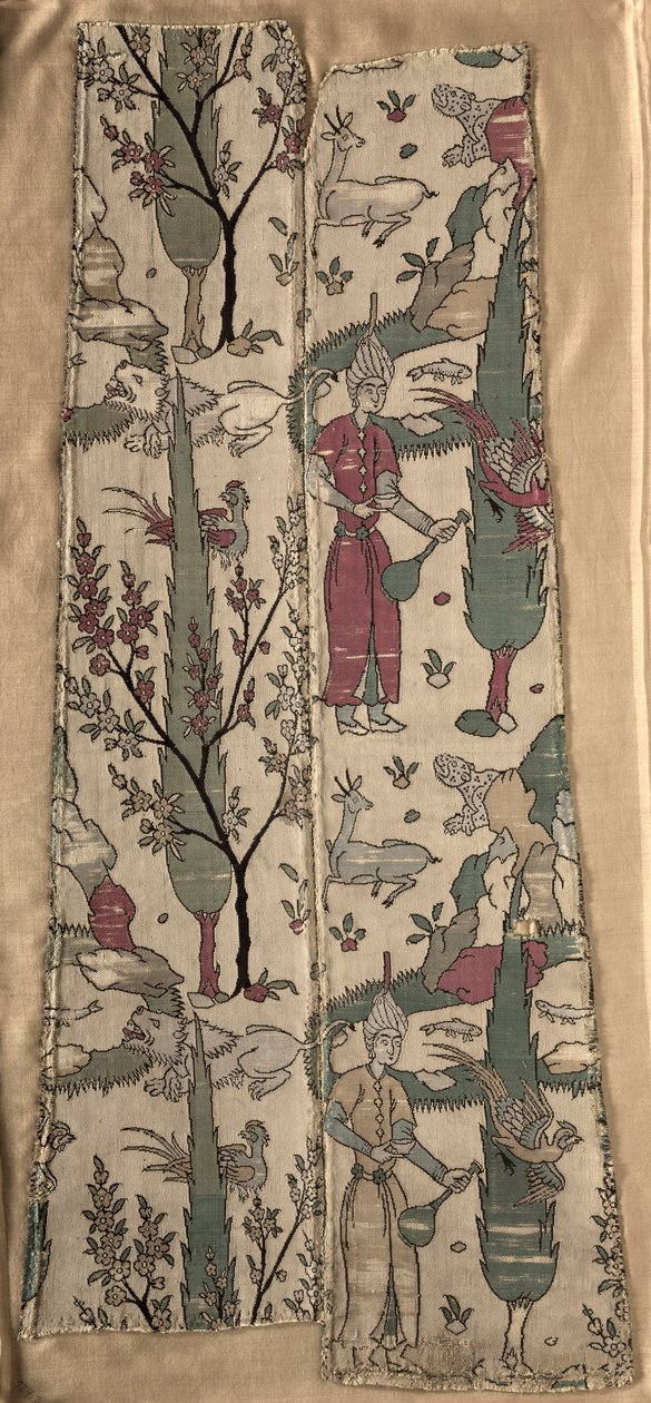 Vinbærere i landskap, fra en kappe, 1525-1550. av Unbekannt