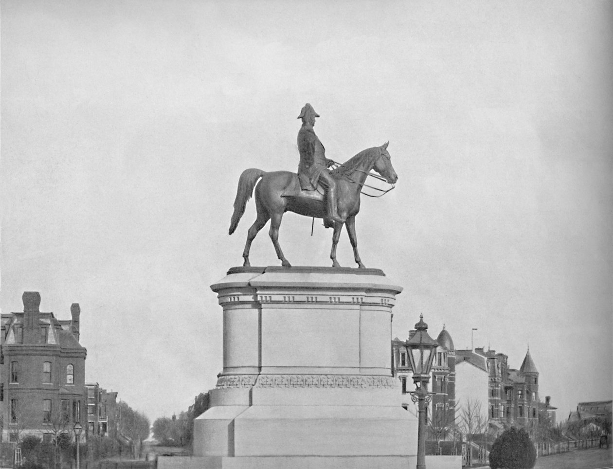 Winfield Scott-statuen, Washington, D.C., c1897. av Unbekannt