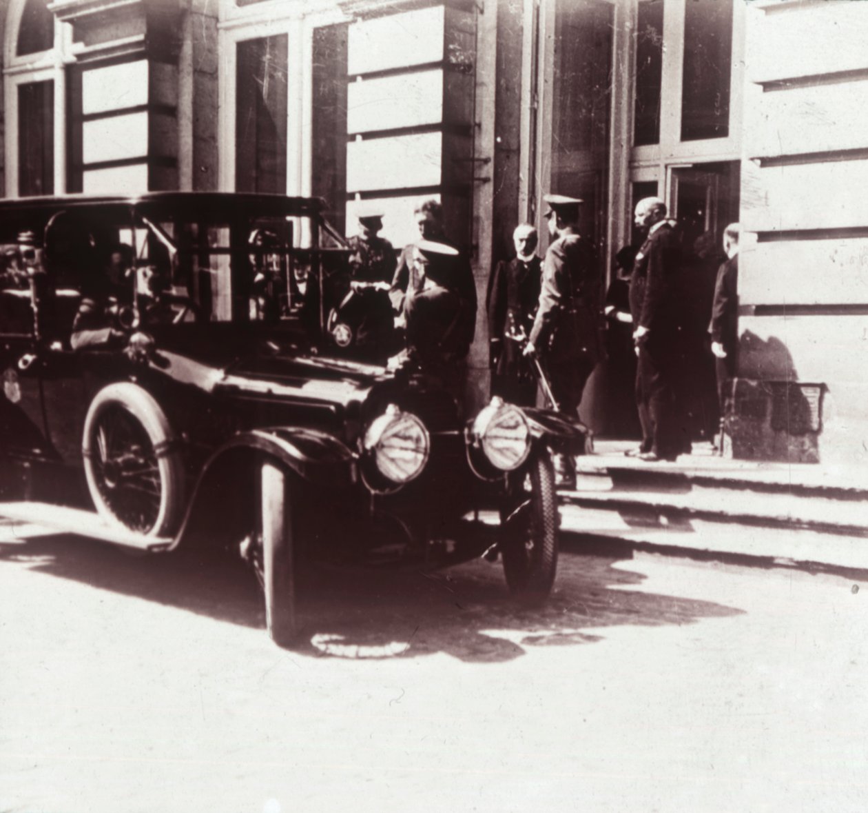 Woodrow Wilson og kong Albert I, c1914-c1918 av Unbekannt