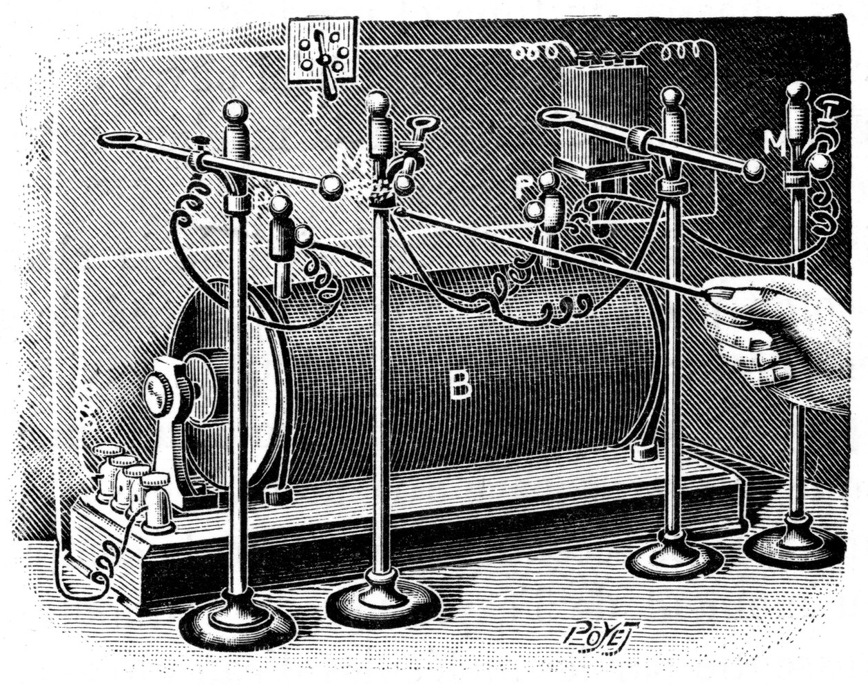 Verk av Marie og Pierre Curie, 1904. av Unbekannt