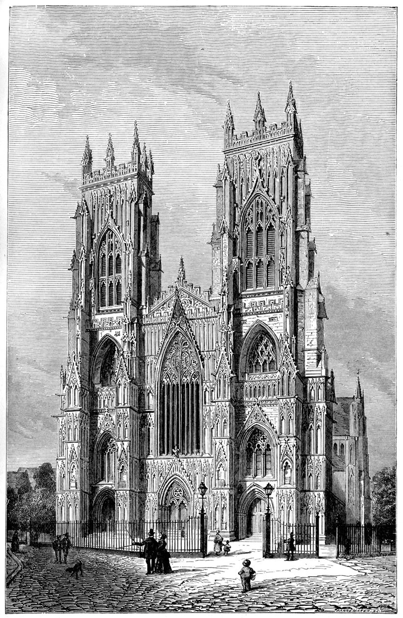York Minster, 1893 av Unbekannt