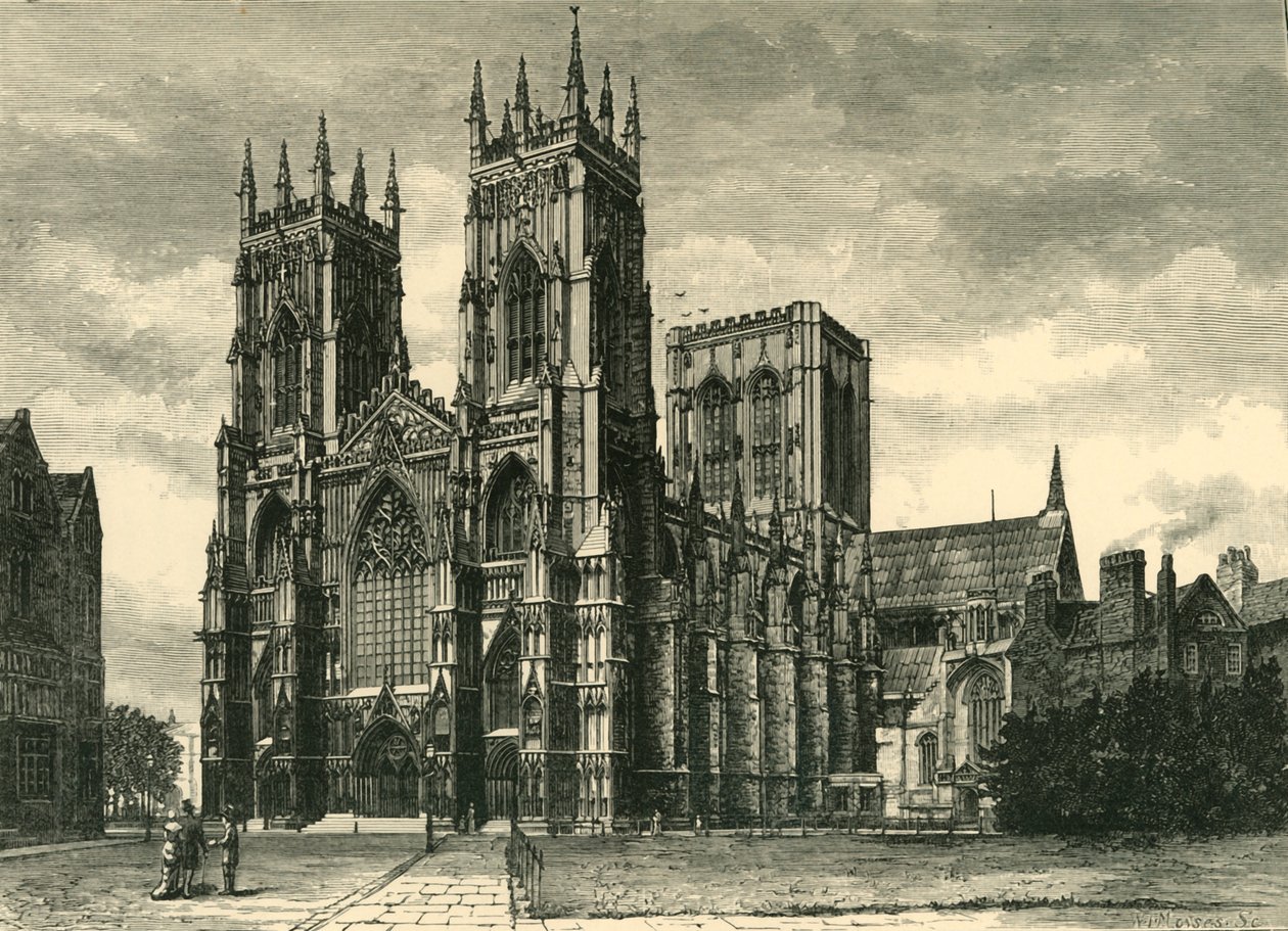 York Minster, 1898. av Unbekannt