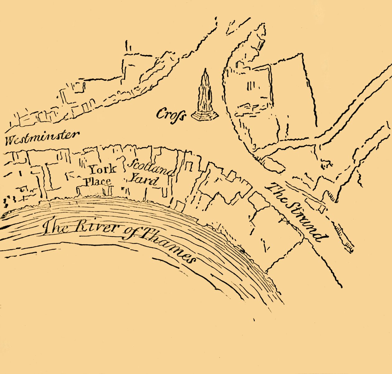 York Place, 1881. av Unbekannt
