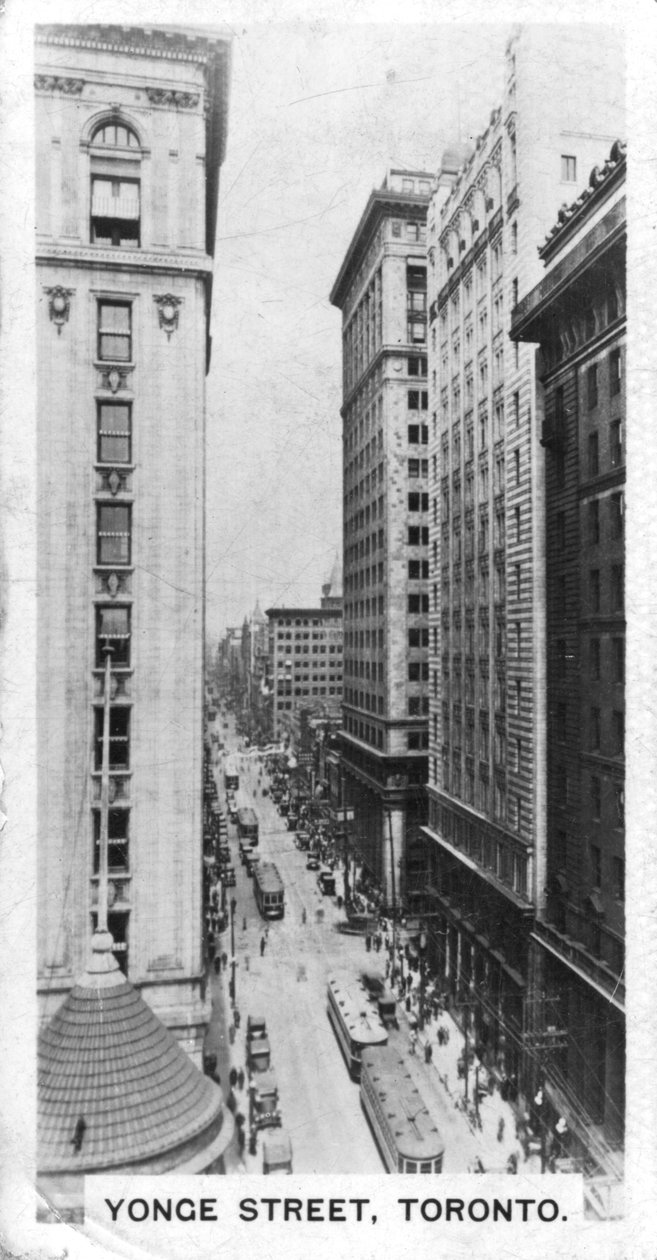 Young Street, Toronto, Canada, ca 1920-tallet av Unbekannt