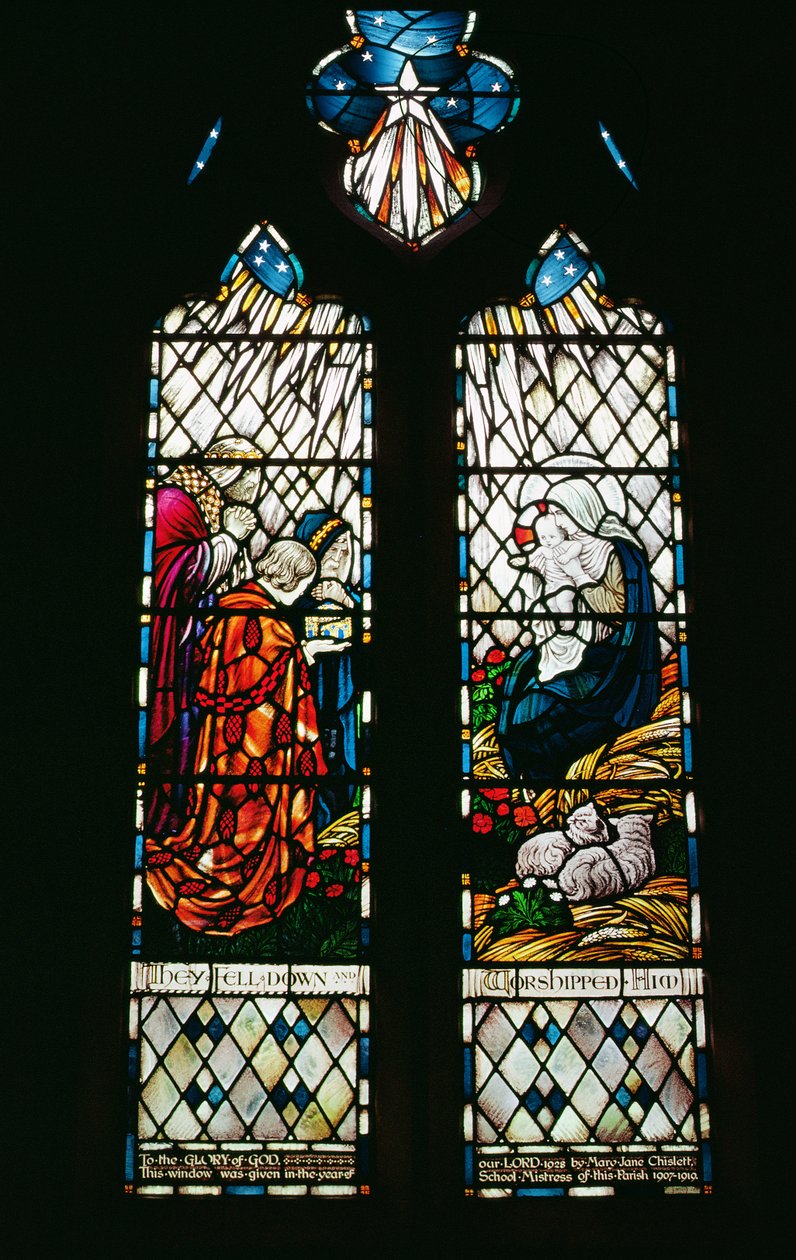 Tilbedelse av magi, ca. 1520 av Unbekannt Unbekannt