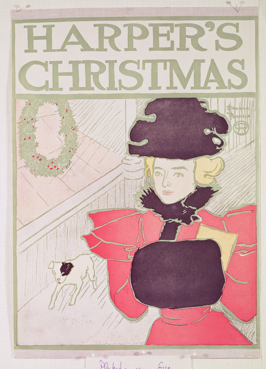 Forside til Harpers Magazine, juleutgave av Unbekannt Unbekannt
