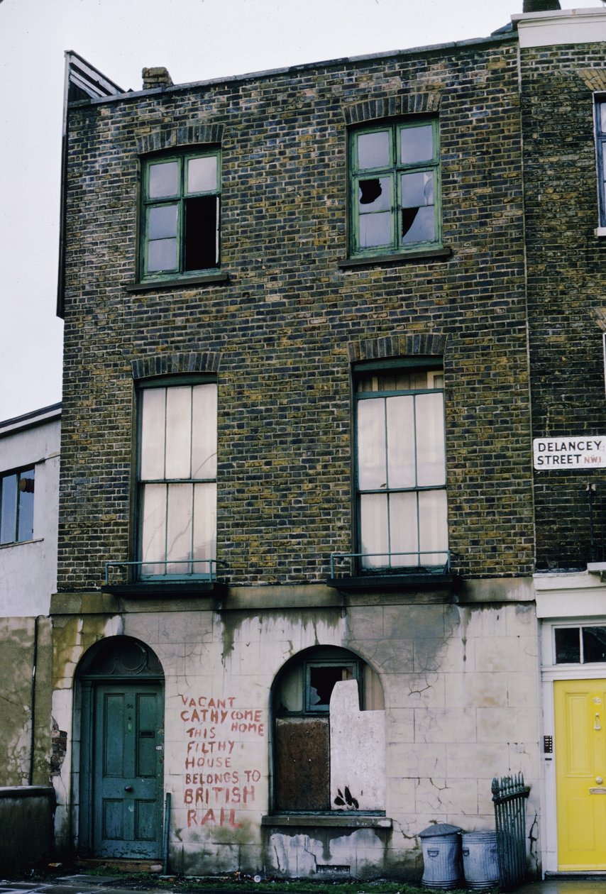 Derelict House, Camden Town, 1967 av Unbekannt Unbekannt