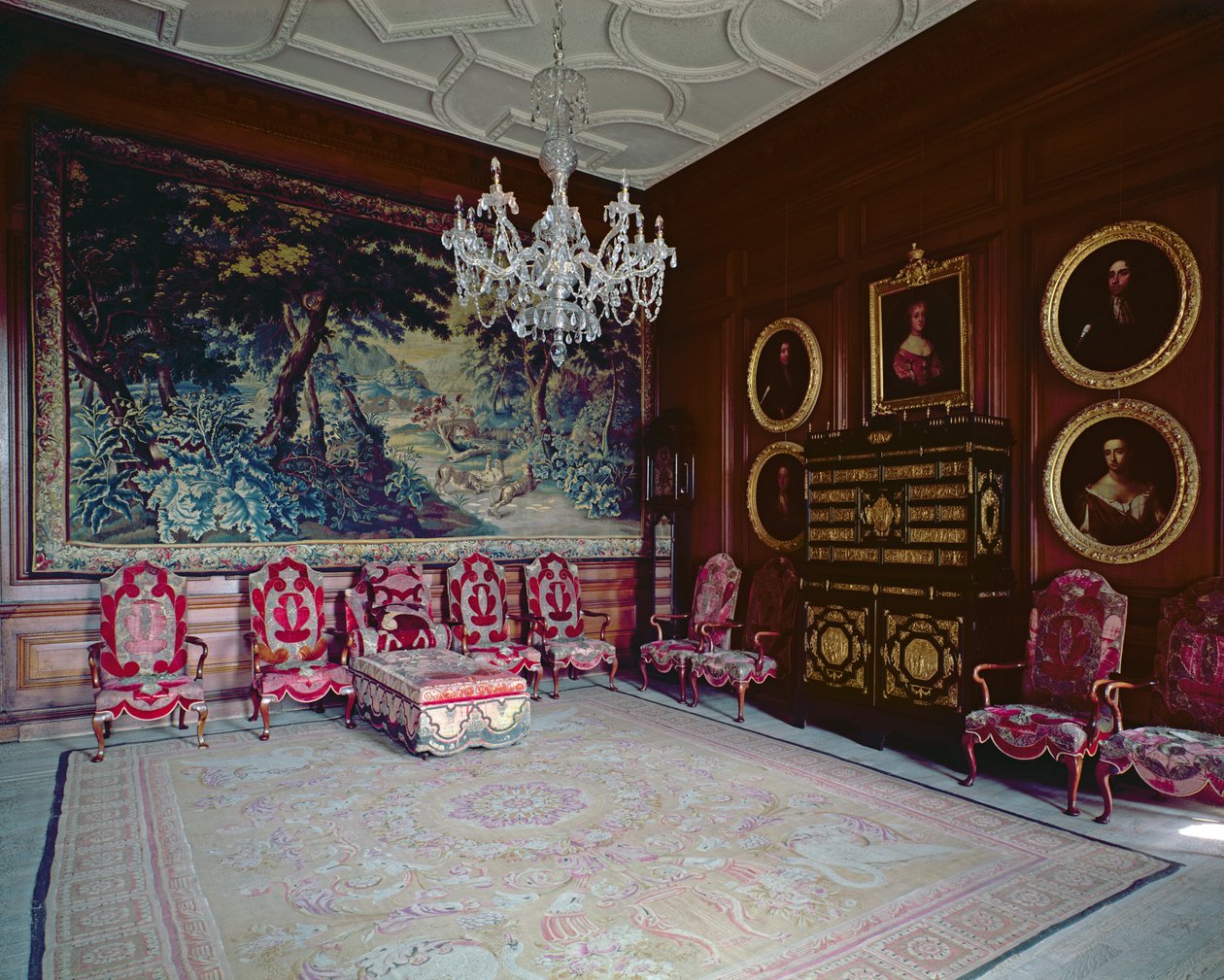 Drumlanrig Castle: State Room med panel av Unbekannt Unbekannt