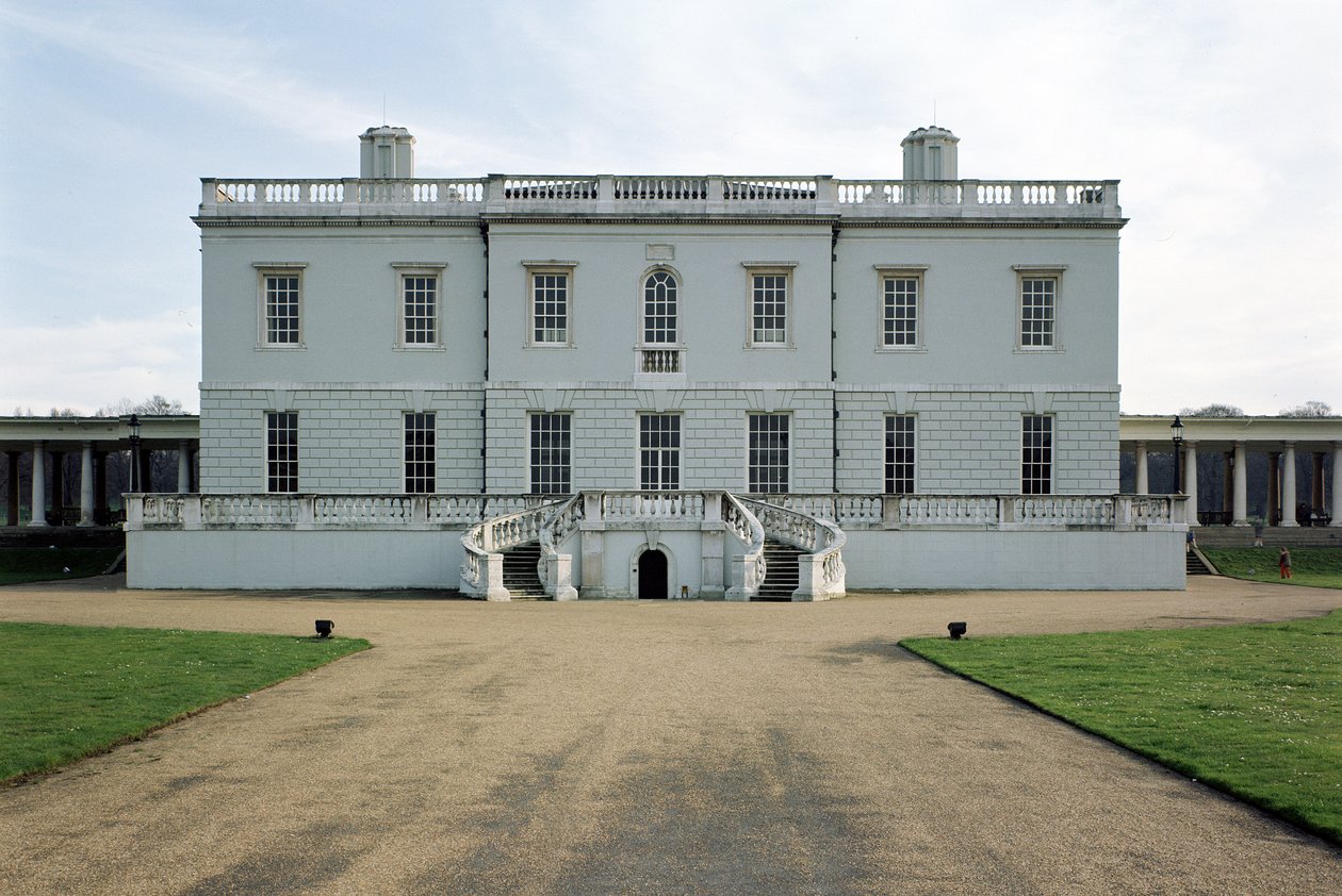 Eksteriør av Queens House, Greenwich, London av Unbekannt Unbekannt