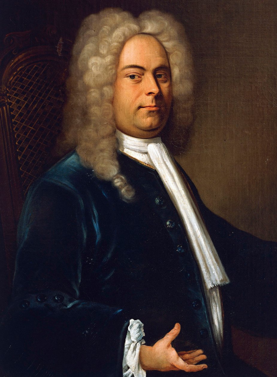 George Frideric Handel (detalj) av Unbekannt Unbekannt
