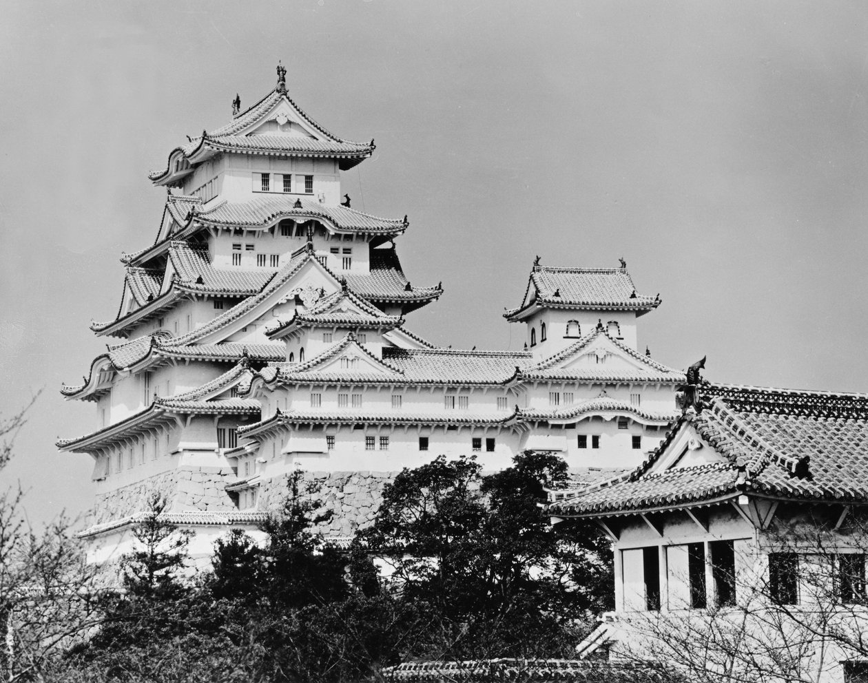 Himeji Castle, Kyoto, fullført 1609 av Unbekannt Unbekannt