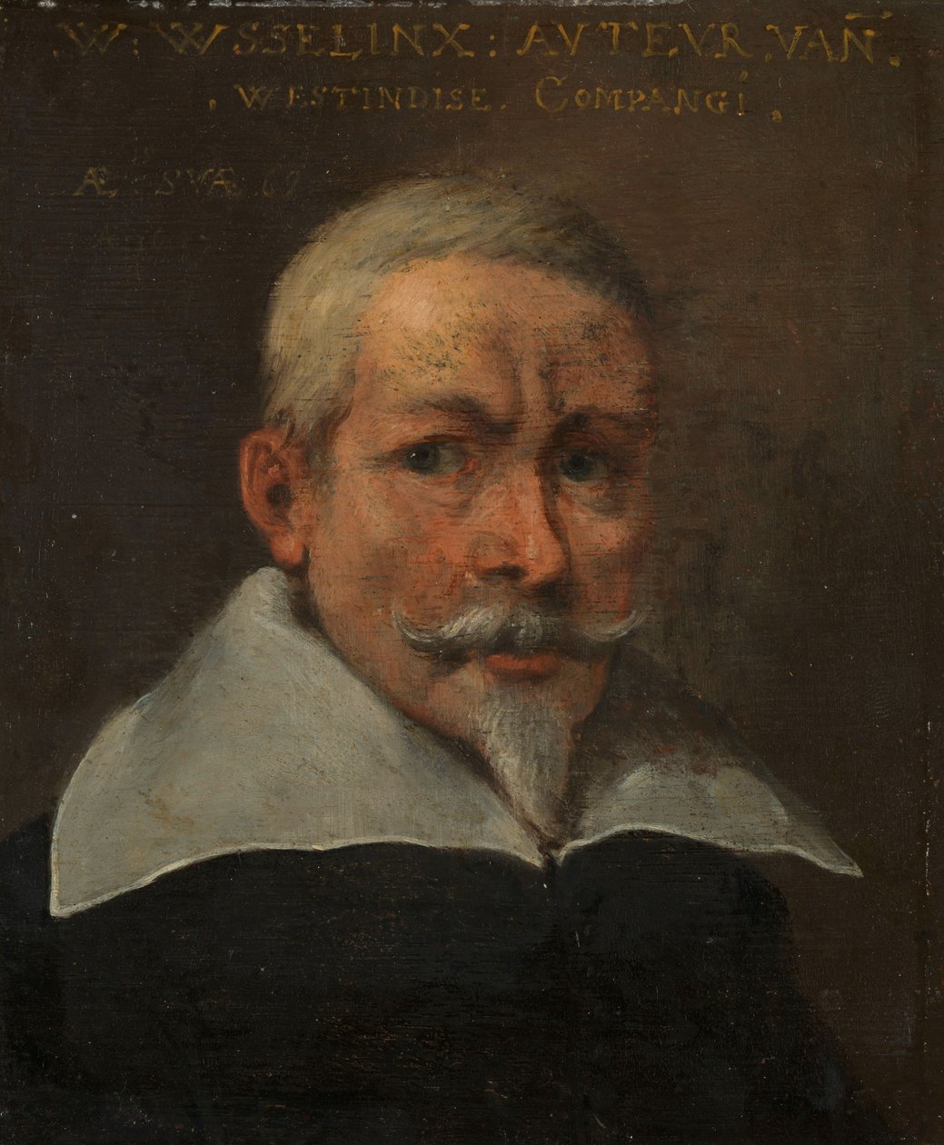 Portrett av Willem Usselinx, 1637 av Unbekannt Unbekannt