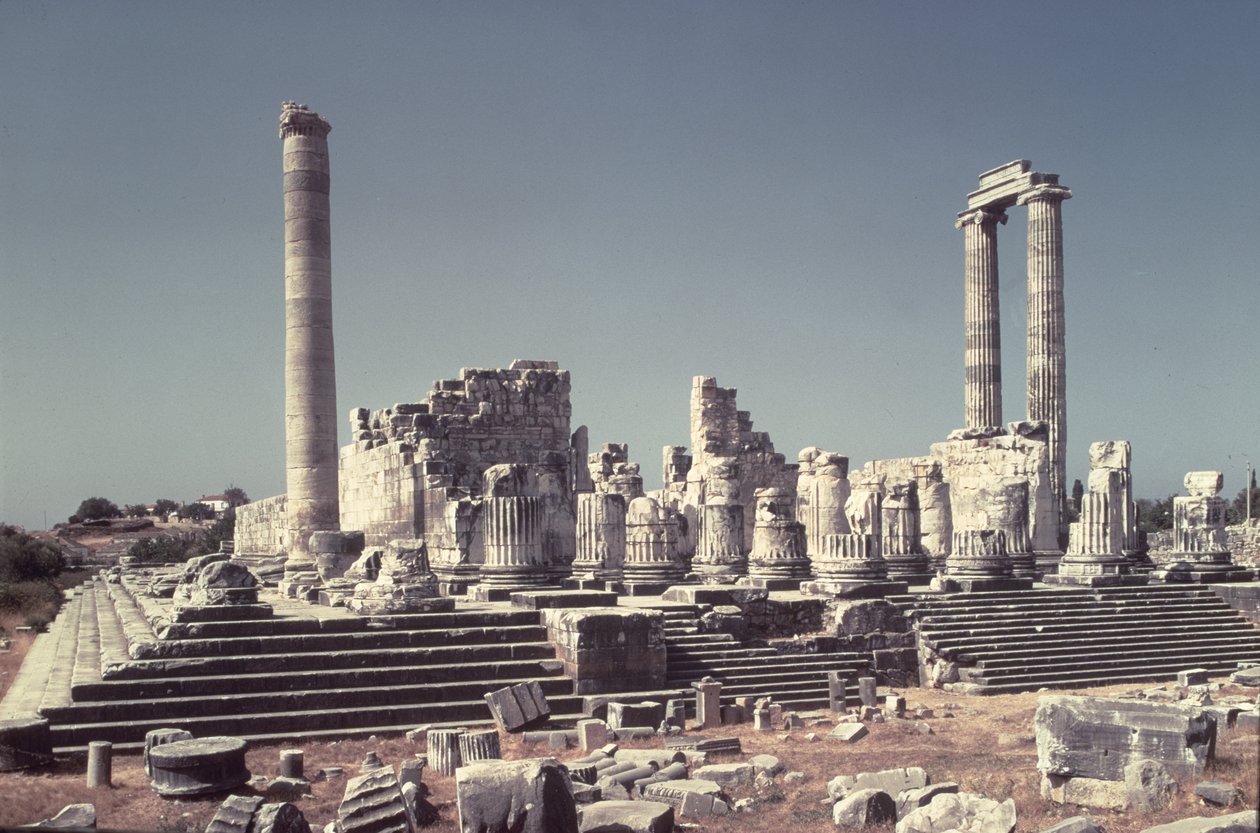 Apollon-tempelet, ca. 300 f.Kr av Unbekannt Unbekannt